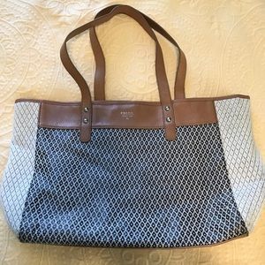 Fossil tote bag